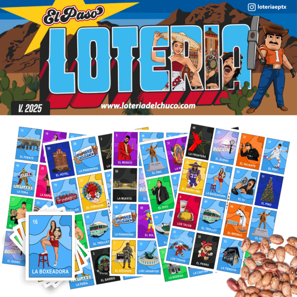 NEW! 2025 CHUCO LOTERIA BOARD GAME
